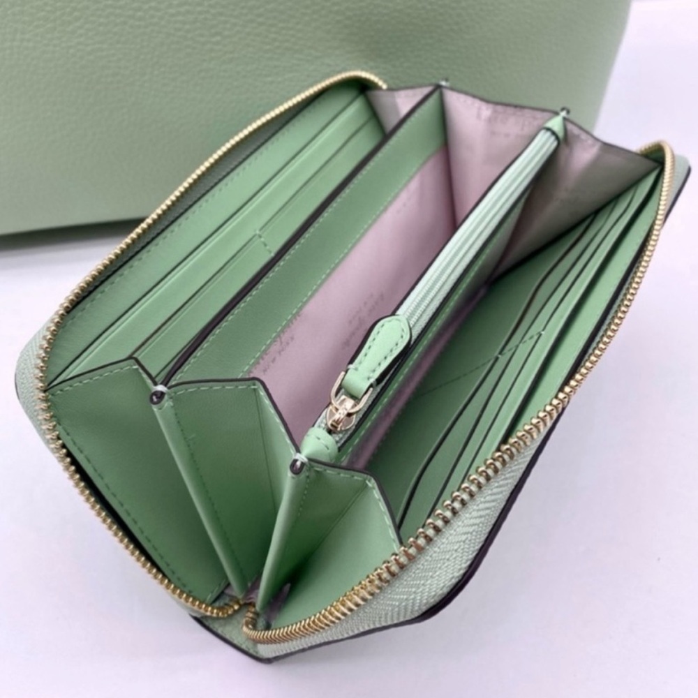 Kate Spade Green Leather Women's Bag - Picture 5 of 7